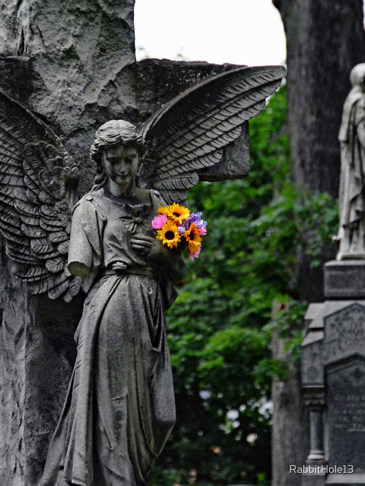 Imagen 4 de 4, Funda de iPhone con la obra Westlawn Cemetary, Canton Ohio, diseñada y vendida por RabbitHole13.