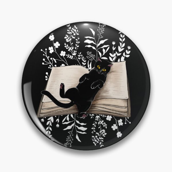 Item preview, Mastering the Art of Feline Relaxation: Unleashing Your Inner Chill Cat, flowers growing from book, cats and books lovers designed and sold by Collagedream.