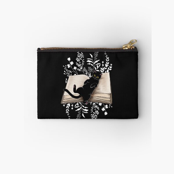 Item preview, Mastering the Art of Feline Relaxation: Unleashing Your Inner Chill Cat, flowers growing from book, cats and books lovers designed and sold by Collagedream.