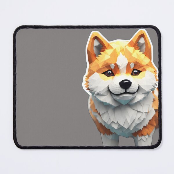 Item preview, Cute Crystal Akita designed and sold by NozAkamE.