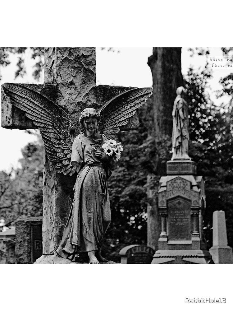 Aperçu 3 sur 3. Foulard avec l'œuvre Westlawn Cemetary, Canton Ohio créée et vendue par RabbitHole13.