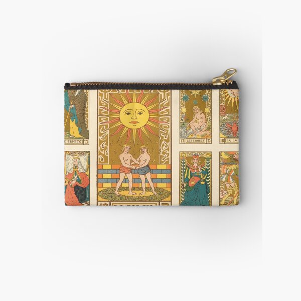 Item preview, Tarot deck. Wirth, de Guaita. The Sun. Collage version by Mindthecherry (number 1 of 9 collage versions)  designed and sold by MINDTHECHERRY.