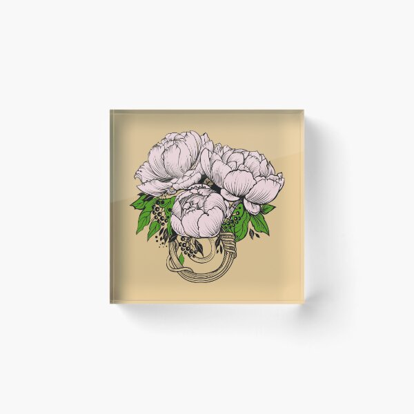 Item preview, Pink Peony Bouquet designed and sold by AmmaShani.