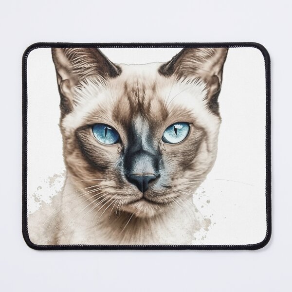 Item preview, Tonkinese Canvas Prints - Realistic Cat Breed Art for Your Cozy Living Room Decor designed and sold by DooodleGod.