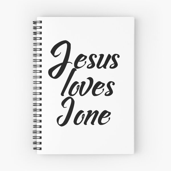 Item preview, Jesus loves Ione designed and sold by Shalomjoy.
