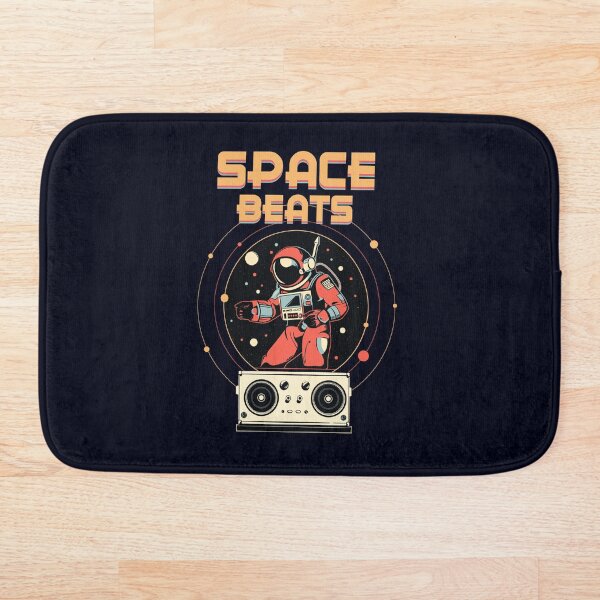 Item preview, Astronauta con boombox, astronauta vintage, "Space beats" designed and sold by DioSo.