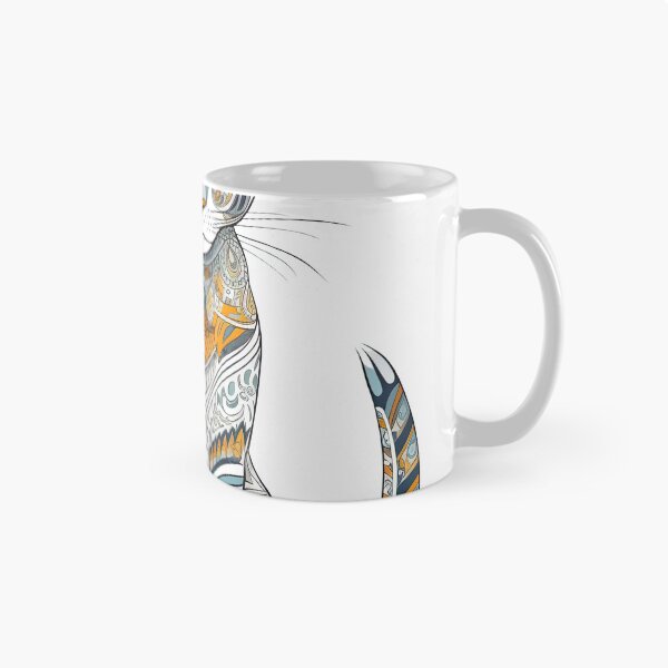 Aperçu de l'œuvre Handcrafted Egyptian Mau Whimsical Cat Art for Playful Feline Lovers - Nile Whiskers créée et vendue par DooodleGod.
