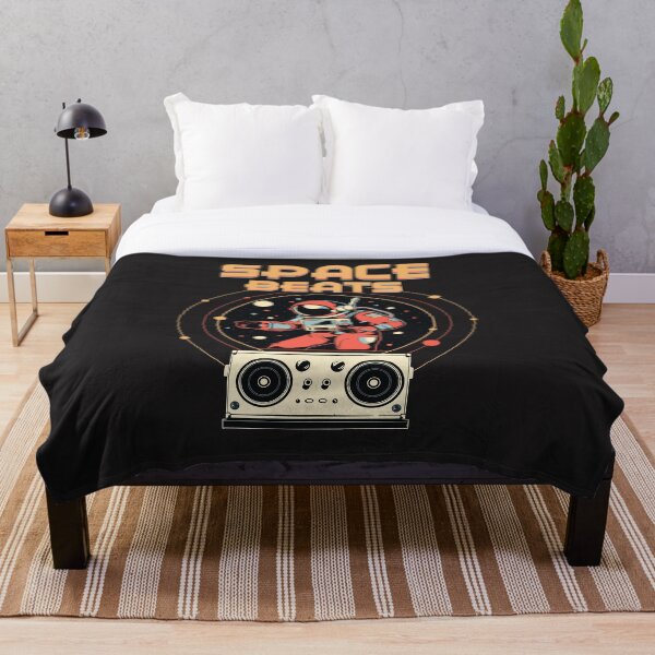 Item preview, Astronaut with boombox, vintage astronaut, "Space beats" designed and sold by DioSo.