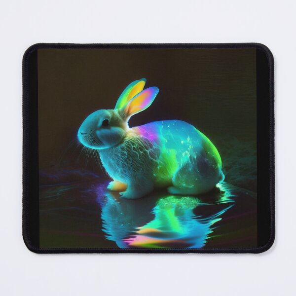 Item preview, Glow in the dark bunny designed and sold by Bunnybarbell.