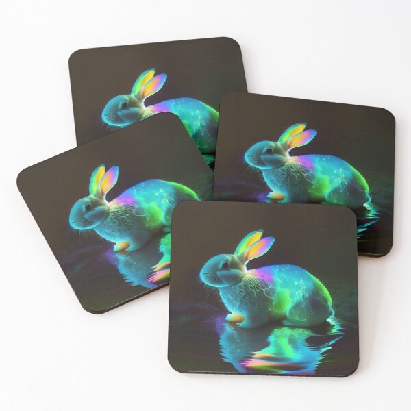 Item preview, Glow in the dark bunny designed and sold by Bunnybarbell.