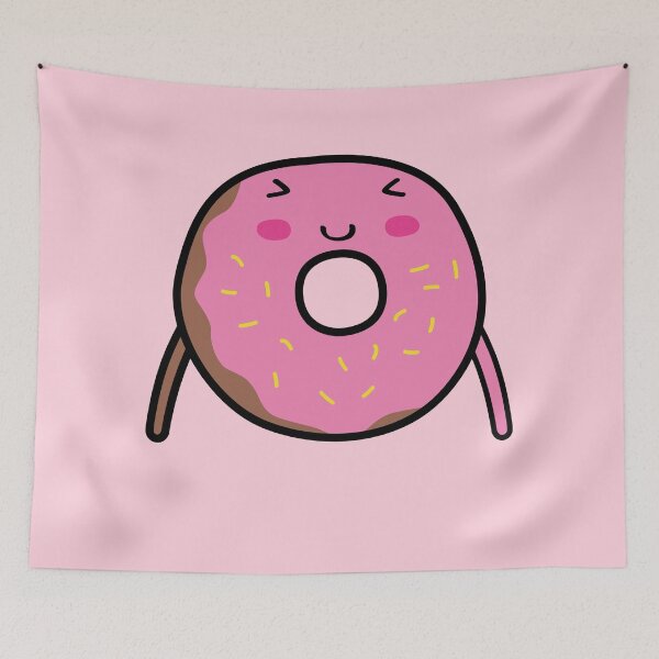 Item preview, Cute doughnut illustration designed and sold by CutestShopEver.