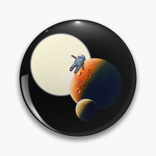 Item preview, Solar System with Astronaut Design Art designed and sold by Clark81.