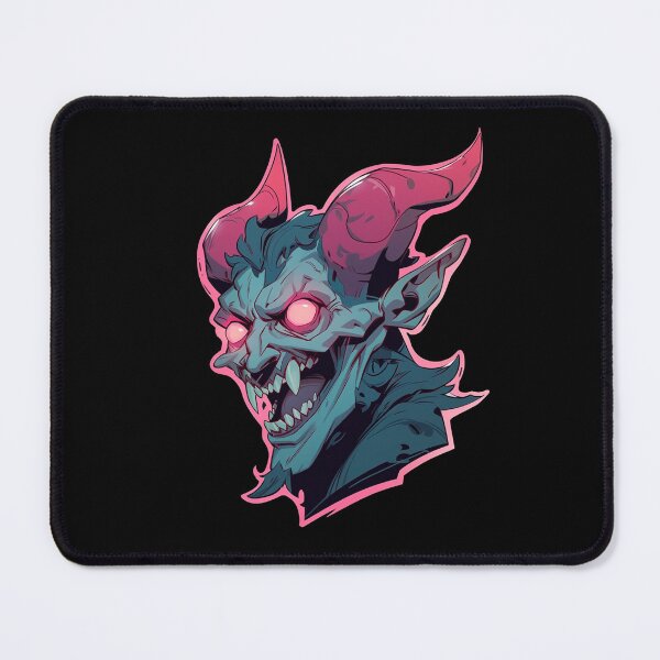 Item preview, Creepy double horn monster  designed and sold by Hasan Habeeb.