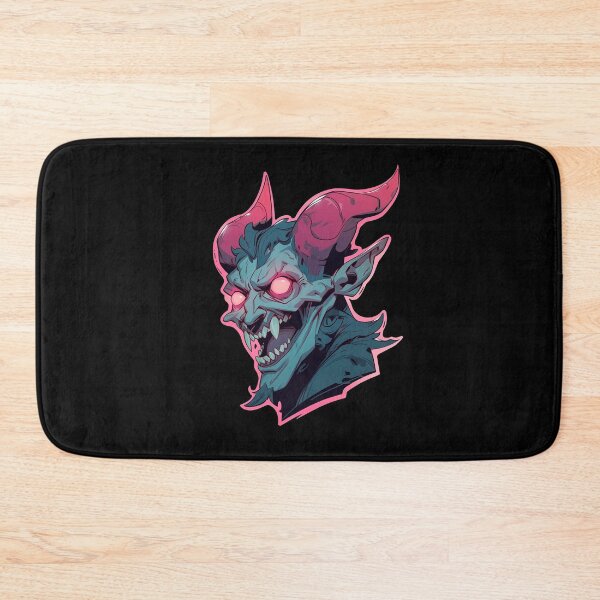 Item preview, Creepy double horn monster  designed and sold by Hasan Habeeb.