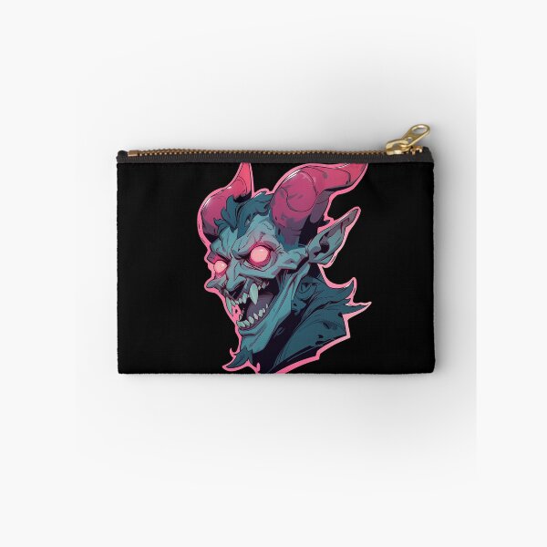 Item preview, Creepy double horn monster  designed and sold by Hasan Habeeb.