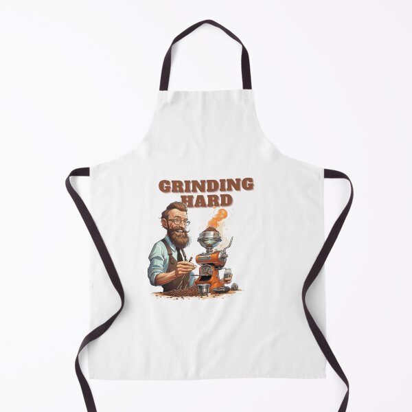 Item preview, Coffee based design with a grinding reference to hard work designed and sold by Dan Edwards.
