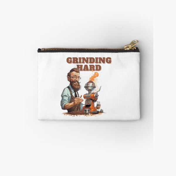Item preview, Coffee based design with a grinding reference to hard work designed and sold by Dan Edwards.