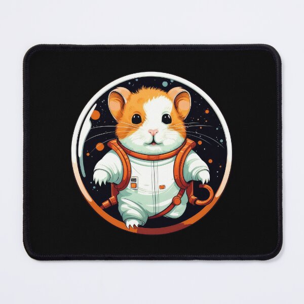 Item preview, Funny hamster in space Hamster in space suit designed and sold by mgoo.