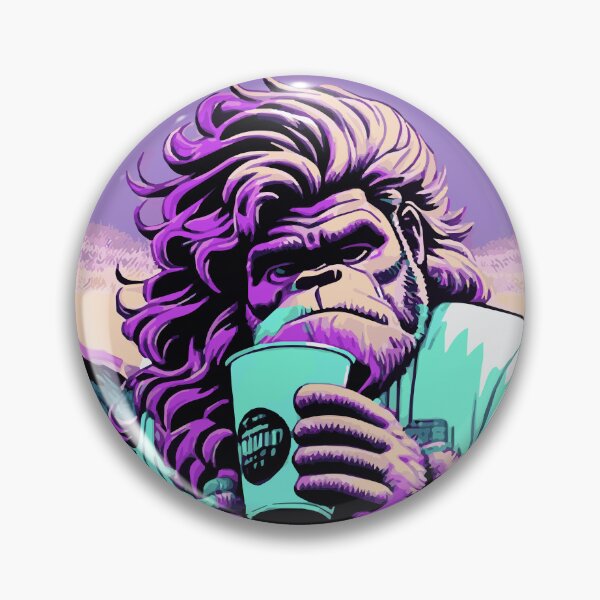 Item preview, Sasquatch Enjoys Coffee designed and sold by Sarcastic Narwhal.