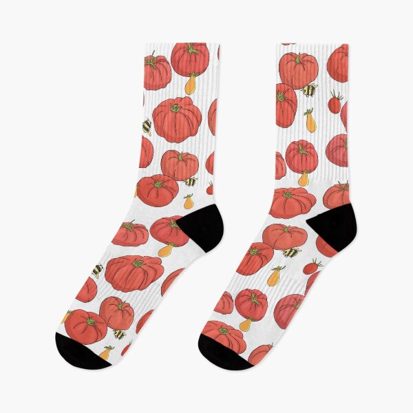 Item preview, Tomatoes, Tomatoes, and Happy Bees  designed and sold by RhondaLuluArt.