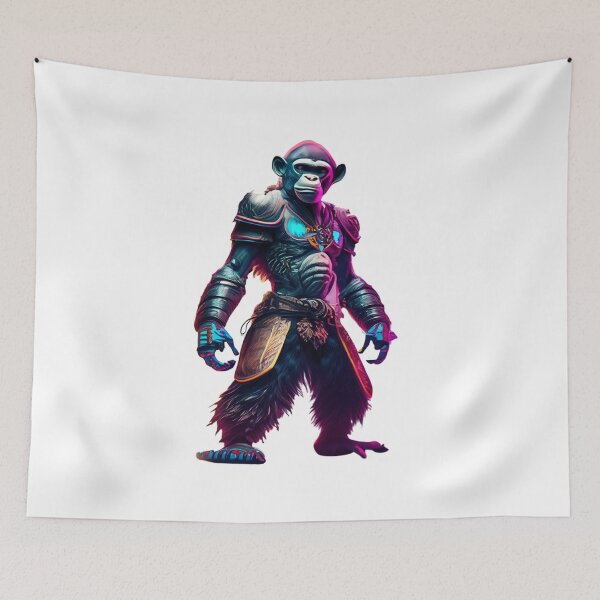 Item preview, Cyberpunk Apes in Samurai Armor 5 designed and sold by Finity Atelier.
