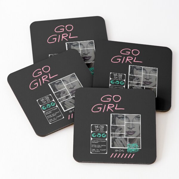 Item preview, Go Girl Feminist designed and sold by Moon---Cactus.