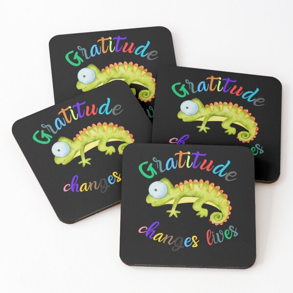 Item preview, Gratitude chameleon designed and sold by Azrou shop.