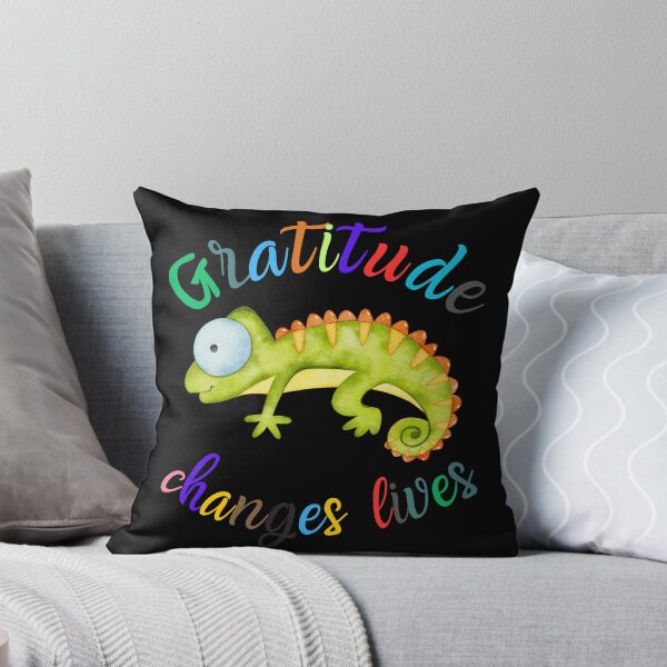 Item preview, Gratitude chameleon designed and sold by Azrou shop.