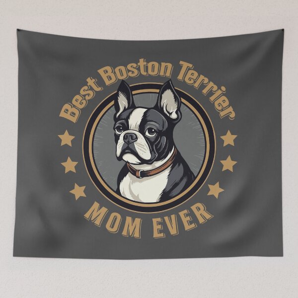 Item preview, Best Boston Terrier Mom Ever designed and sold by AntiqueImages.