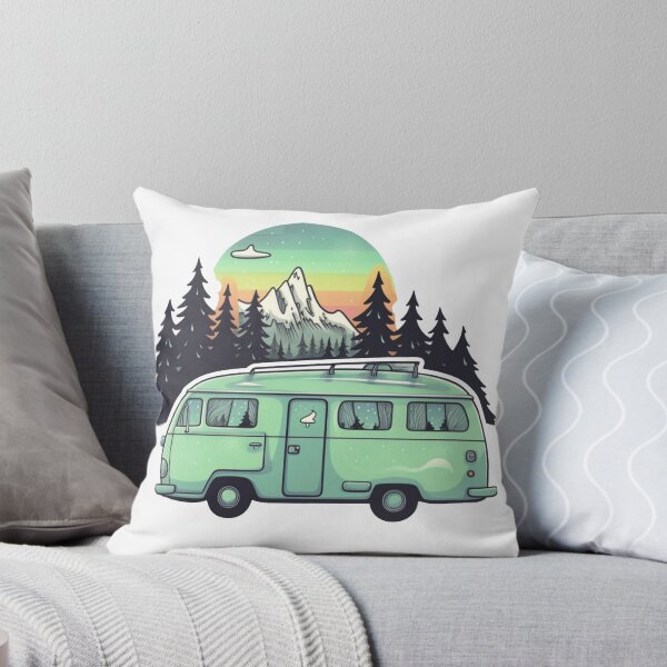 Artikelvorschau, Road Trip Van Mountains Camping und Outdoor Nature Collection 001 entworfen und verkauft von PlanetArchive.