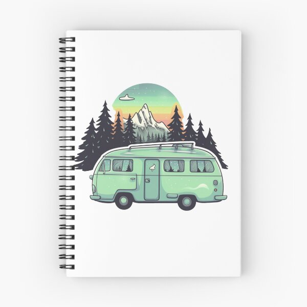 Item preview, Road Trip Van Mountains Camping And Outdoor Nature Collection 001 designed and sold by PlanetArchive.