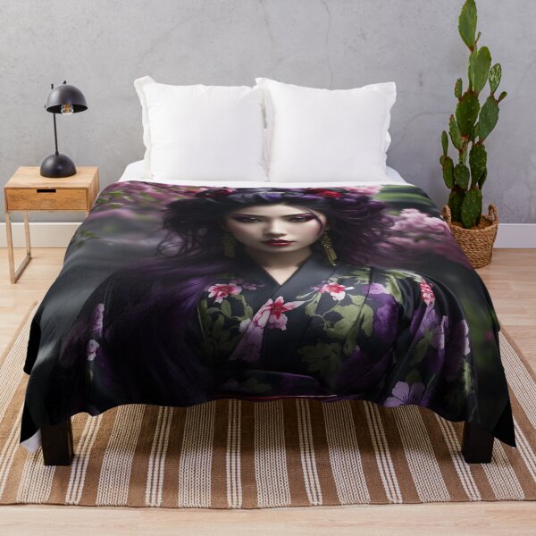 Item preview, Geisha japonesa en su jardín designed and sold by SoccaTamam.