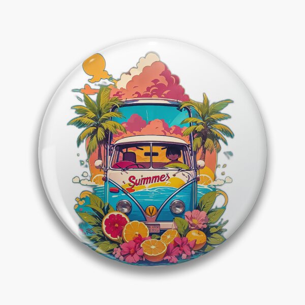 Item preview, Summer Vibes design T-shirt designed and sold by Red50.