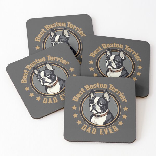 Item preview, Best Boston Terrier Dad Ever designed and sold by AntiqueImages.