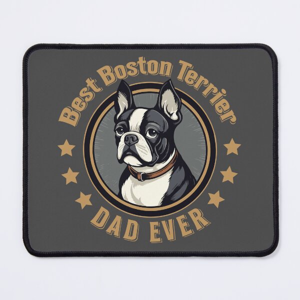 Item preview, Best Boston Terrier Dad Ever designed and sold by AntiqueImages.