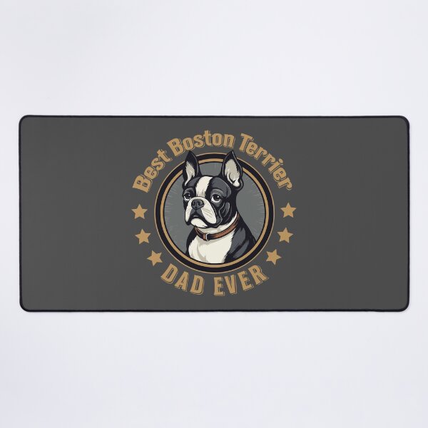 Item preview, Best Boston Terrier Dad Ever designed and sold by AntiqueImages.