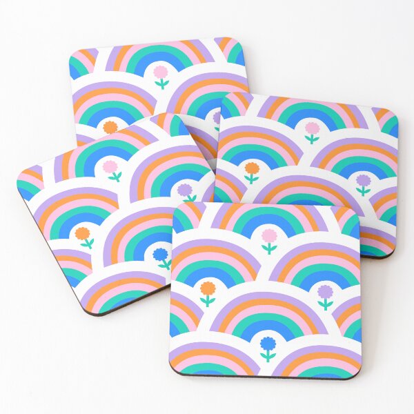 Item preview, Rainbow and Blooms designed and sold by Insvy Design Studio.