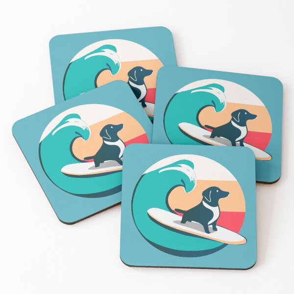 Item preview, logo (Surfing Dog 4) (Clean) designed and sold by atzek.