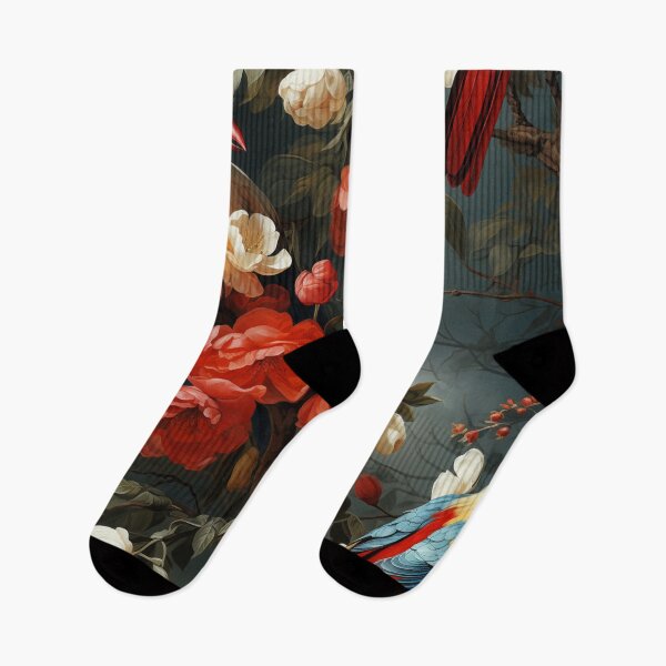 Item preview, Chiaroscuro Serenade II: Birds, Flowers, and the Dark Emotions of Caravaggio's Muse designed and sold by OurBarcode.