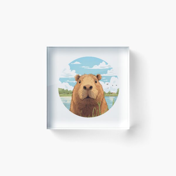 Item preview, Chill Capybara  designed and sold by Pawtraits1.