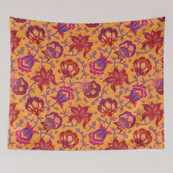 Item preview, Indian style floral pattern designed and sold by AusraB.