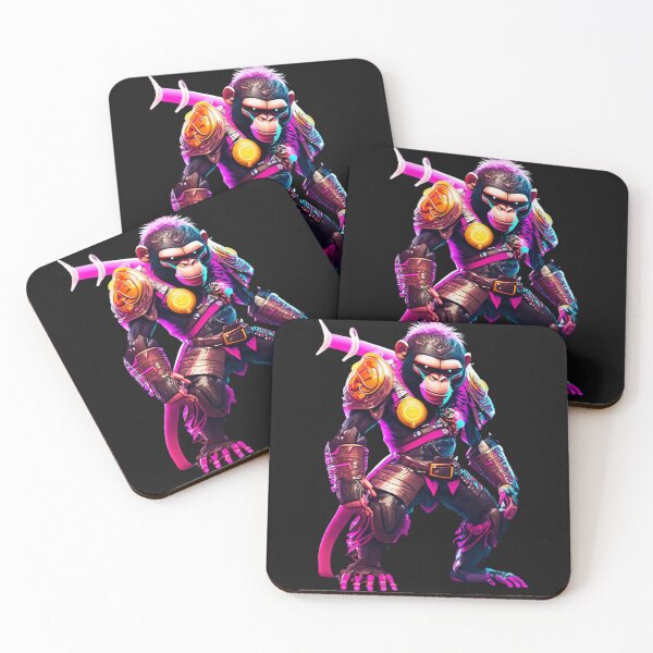 Item preview, Cyberpunk Apes in Samurai Armor 6 designed and sold by Finity Atelier.