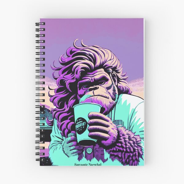 Item preview, Sasquatch Enjoys Coffee designed and sold by Sarcastic Narwhal.