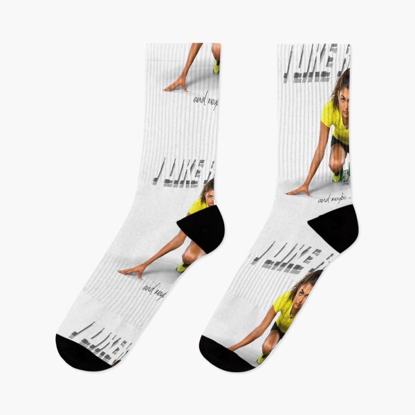 Item preview, I Like Running and Maybe 3 People" Fun Running Quote designed and sold by Triathlongram.