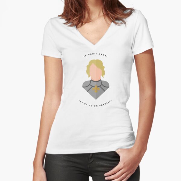 Fitted V-Neck T-Shirt