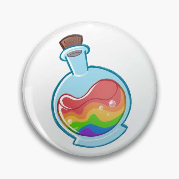 Item preview, Gay/LGBTQ+ Pride Potion designed and sold by beeofthebumble.