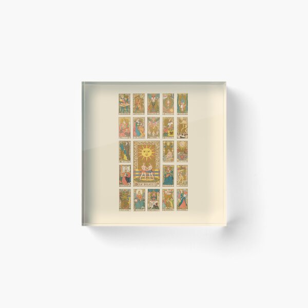 Item preview, Tarot deck. Wirth, de Guaita. The Sun. Collage version by Mindthecherry (number 1 of 9 collage versions)  designed and sold by MINDTHECHERRY.