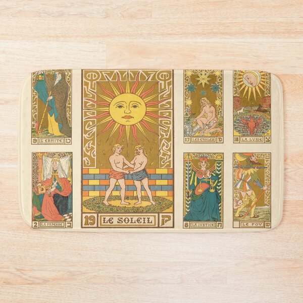 Item preview, Tarot deck. Wirth, de Guaita. The Sun. Collage version by Mindthecherry (number 1 of 9 collage versions)  designed and sold by MINDTHECHERRY.