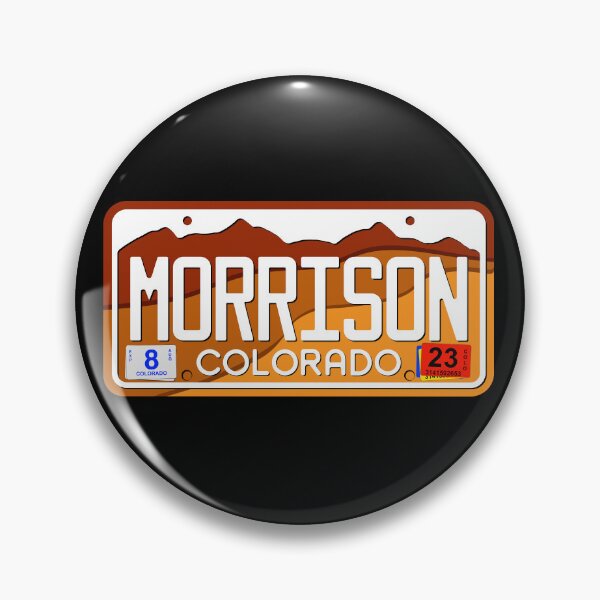 Item preview, Colorado License Plate - MORRISON 2023 designed and sold by RonTo.