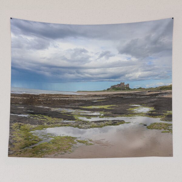 Item preview, Pools of Light - Bamburgh Beach designed and sold by Julie Wilkinson.